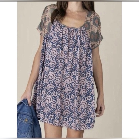 NATURAL LIFE Dresses & Skirts - 🌿 Natural Life Summer Mini Dress – Abstract Vines – NWT – Size Medium 🌿